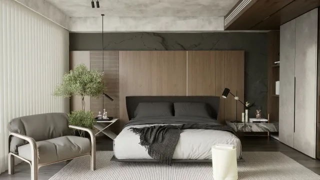 Kamar tidur utama yang nyaman